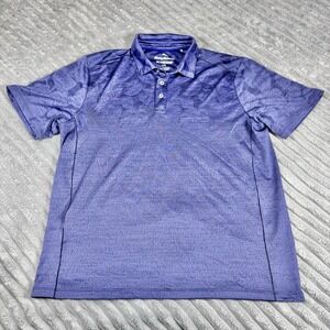 Tommy Bahama Mens Size LargePalm Coast Tropic Fade Polo Shirt Islandzone Floral‎